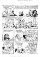 BARBE ROUGE : Planche originale 32 de BARBE ROUGE - Tome 28.  La flibusti�re du sans piti�